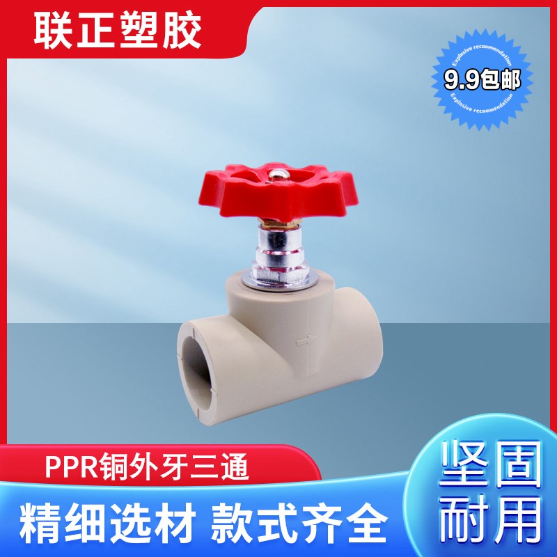 PPR闸阀/截止阀20 25 32 40 50 63 75 90 110 160热熔管开关阀门