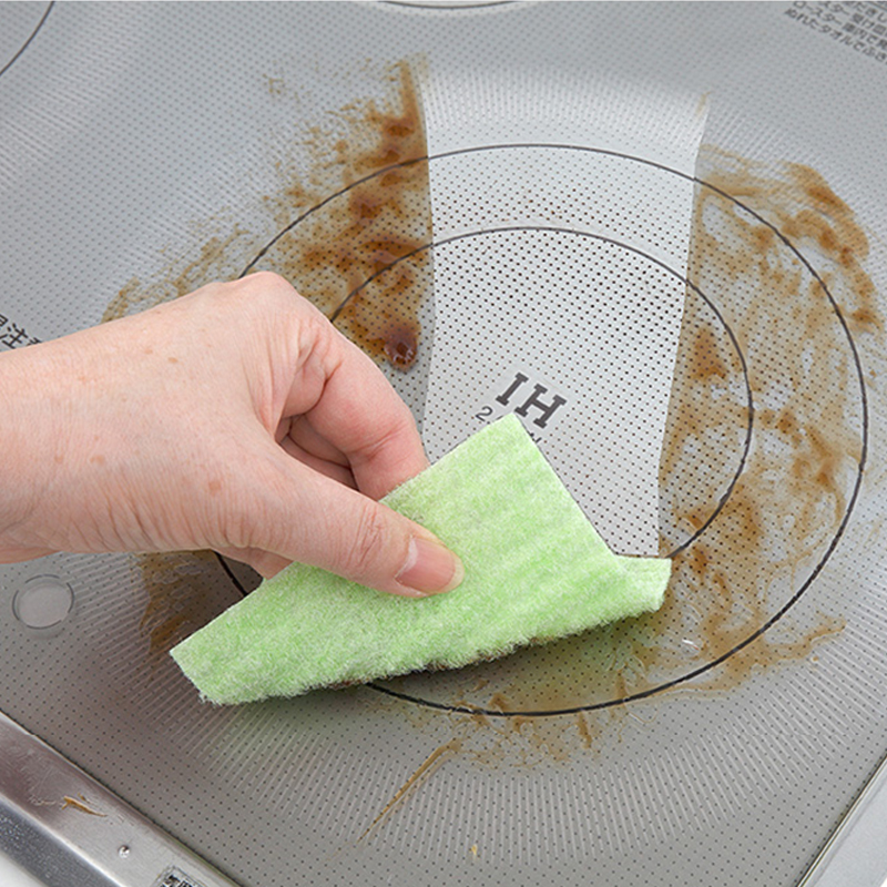 日本进口SANKO厨房清洁布魔力擦可裁剪洗碗刷锅水龙头去污百洁布