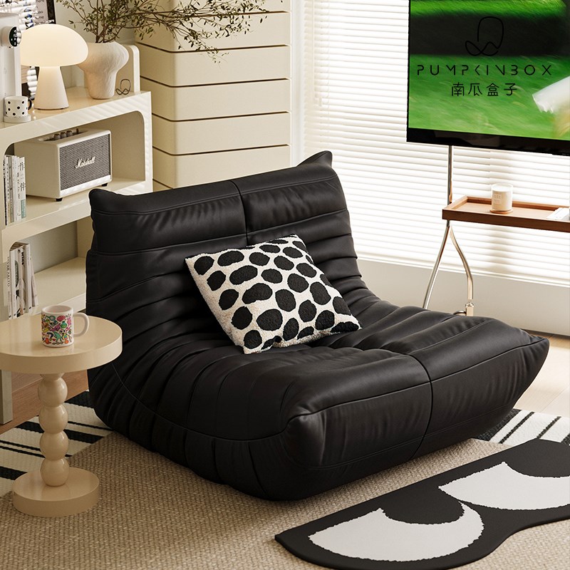 毛毛虫沙发北欧togo卧室单人沙发椅客厅阳台人类狗窝懒人沙发躺椅