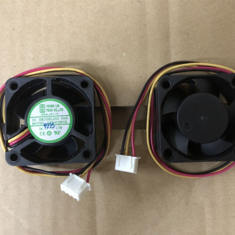 原装全新欣瑞联 DFB402005H 5V 1.3W 4020 4厘米3线滚珠散热风扇