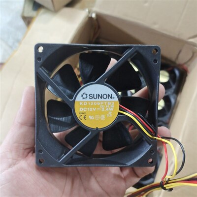 KD1209PTB2 (2).H.M 全新SUNON/建准 9025 12V 2.4W 9CM 散热风扇