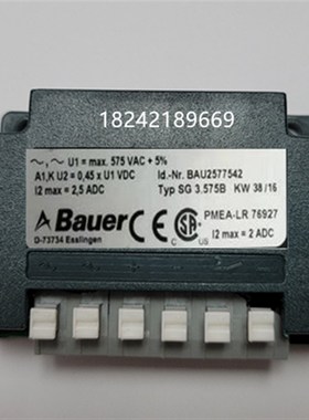 国产 Bauer Typ SG 3.575B BAU2577542 U1=max.575VAC+5%整流器