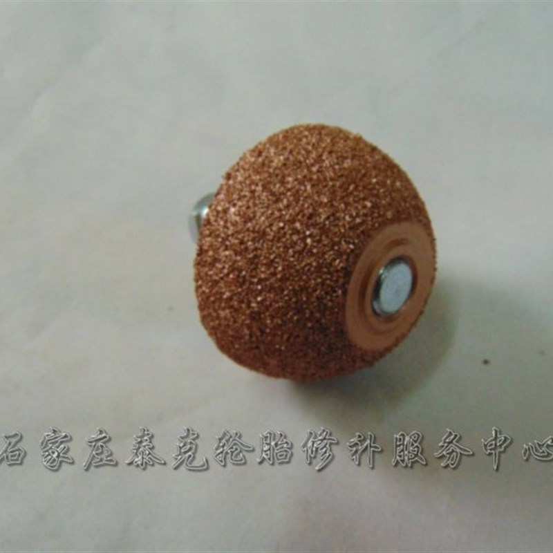 钨锰合金小碗状实心打磨头轮胎打磨修补工具气动打磨机橡胶打磨