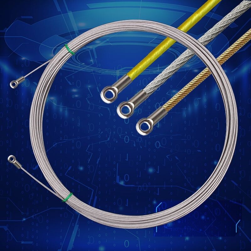 送推线器!穿线器电工神器钢丝管道引电线网拉线过弯角弹簧串暗装