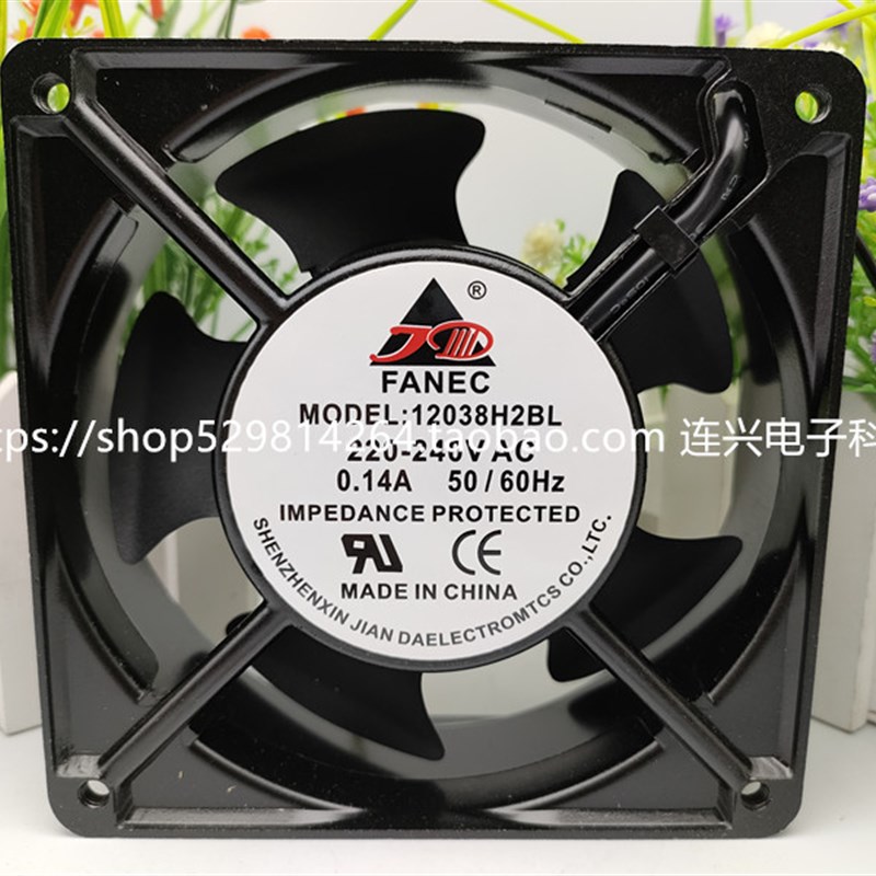 FANEC JD-A/8025/9225/12025/12038/15050/17251/H2/H3/SL/BL风机