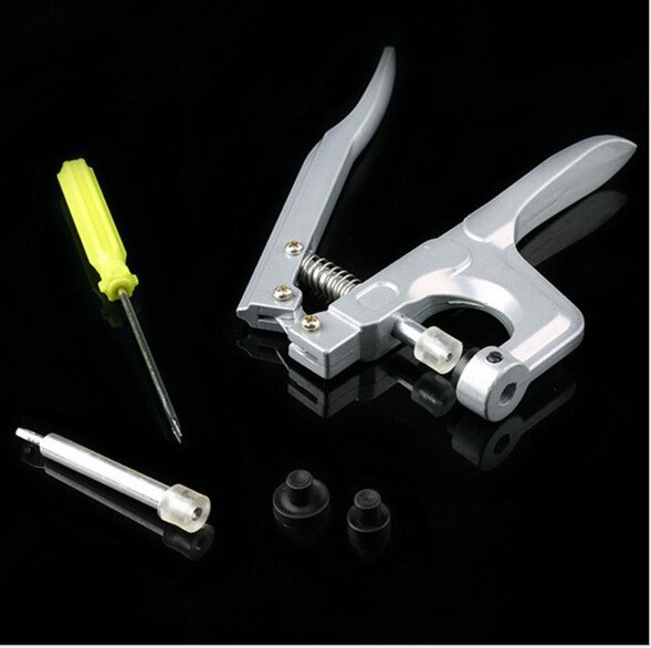 新款工具四合扣钳 T3/T5/T8塑料树脂纽扣手压打扣钳子 安装包邮