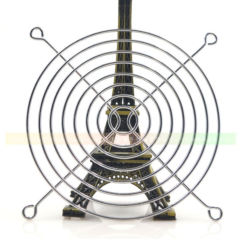 轴流风机金属防护铁网罩4CM5CM6CM8CM9CM12CM厘米散热风扇铁网