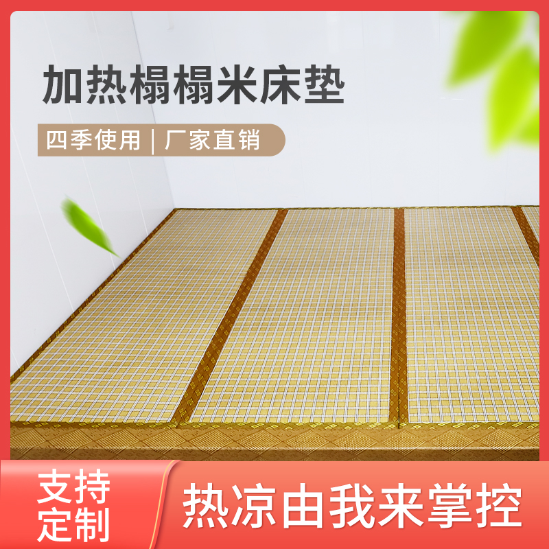 定做防水榻榻米加热垫椰棕床垫双面席垫家用地炕垫日式榻榻米地垫