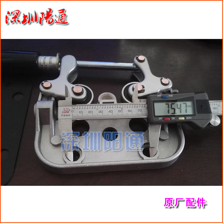 振康款双驱送丝机托架总成双送丝轮双轴350/500气保焊托盘压丝架