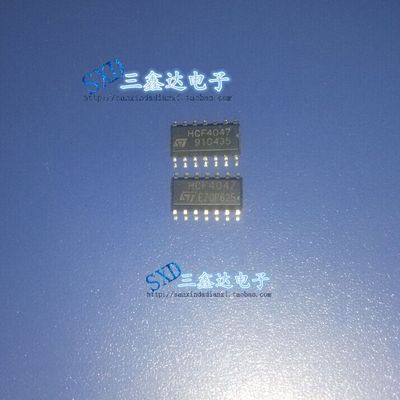 HCF4047,HCF4047M013TR进口拆机单稳态多谐振荡器HCF4047