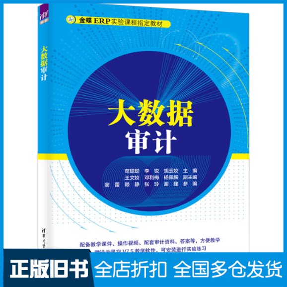 【正版旧书】大数据审计苟聪聪 李锐 胡玉姣 主编  王文姣 邓利梅 杨佩毅 副主编  窦蕾 赖静 张玲 谢建 参编9787302674702