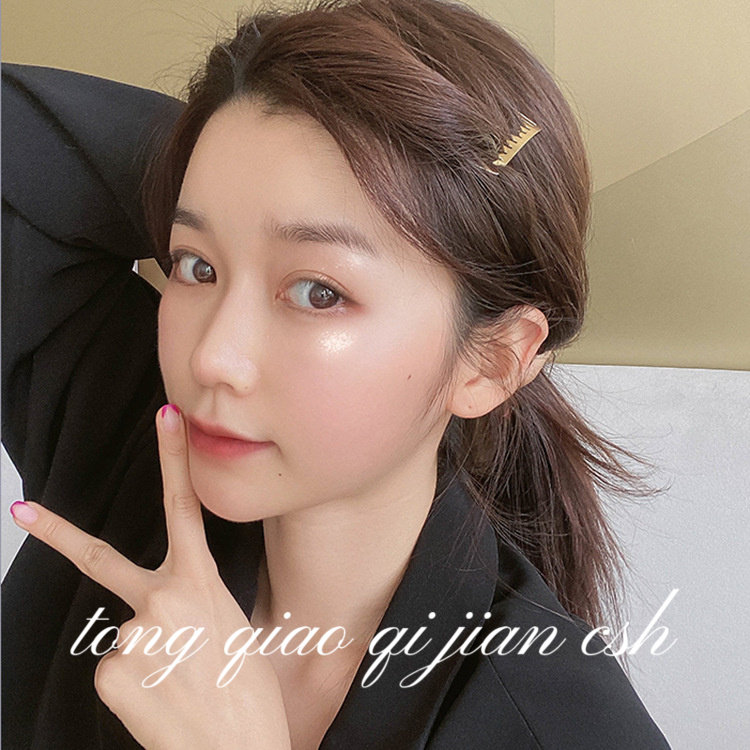 金属无痕发夹发梳超仙仙女