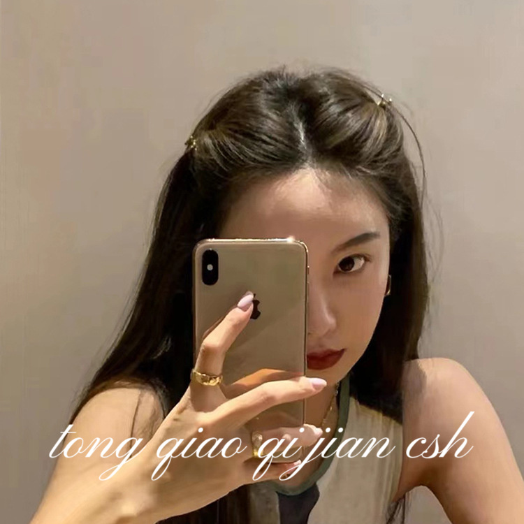 金属发夹女立体刘海小抓夹仙女