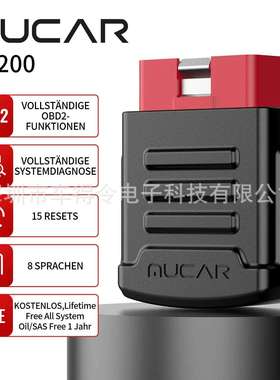 海外版 MUCAR BT200 Automotive Diagnostic Tools Obd2