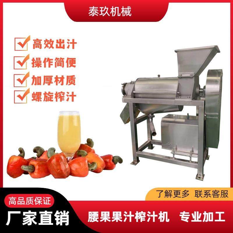 大型腰果去皮螺旋榨汁机刺梨榨汁设备可调节不锈钢腰果汁加工设备,厨房电器,其他商用厨电,淘宝优惠券,粉丝福利购,淘宝优惠卷