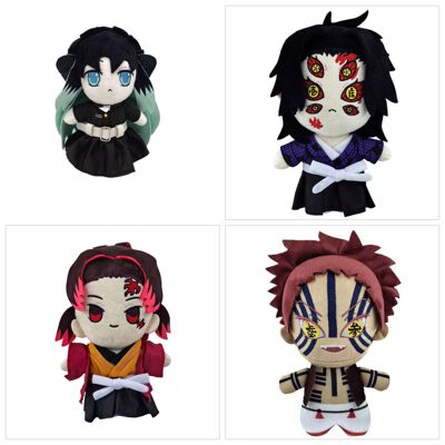 动漫Demon Slayer Tokitou Muichiro Plush 鬼灭之刃周边毛绒玩具
