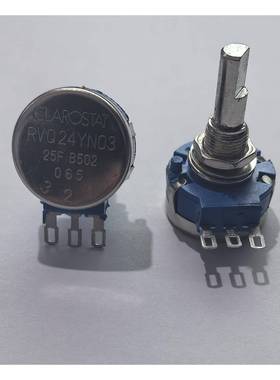 游戏机模拟机专用碳膜半轴电位器RVQ24YN03 20F(25F)B502 B5KB10K