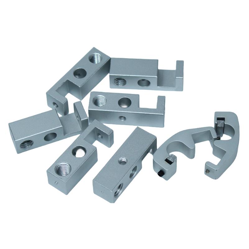 磁性开关支架可调气动行程铝支架 亚德客SU SUA气缸支架标准件