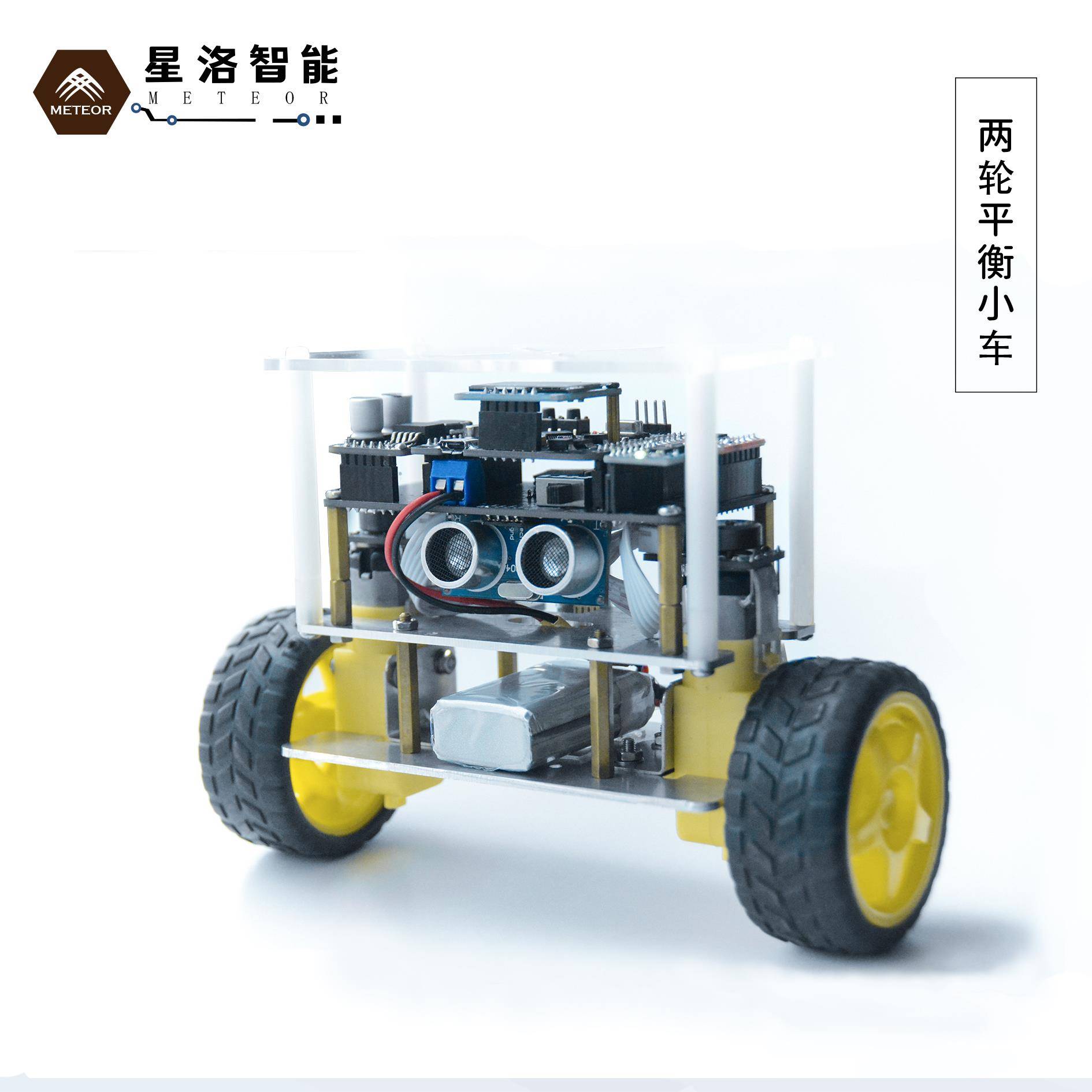 STM32自平衡小车 两轮双轮单片机自平衡车迹避障蓝牙遥控 DIY套件