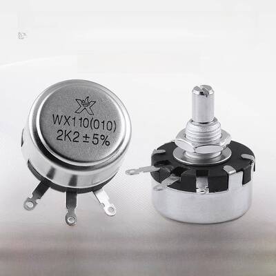 包邮线绕电位器 WX110 WX010 1W 470欧 1K 2K2 4K7 10K 22K