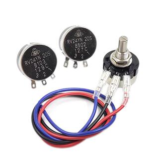 RV24YN20S单圈电位器B102B103B204B104B502B105B203B1M免焊接带线