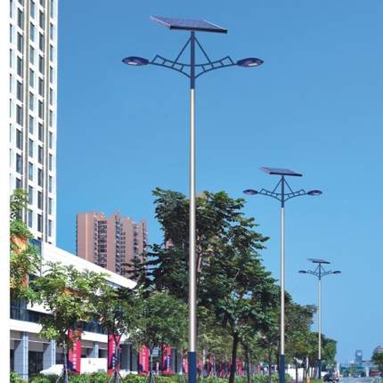 太阳能路灯6米户外灯全套led带杆大功率8米新农村庭院高杆道路灯