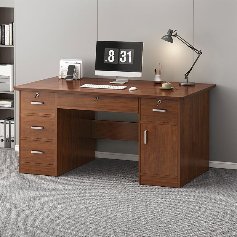 电脑桌台式家用简约现代办公桌子卧室单人书桌组合简易学生学习桌