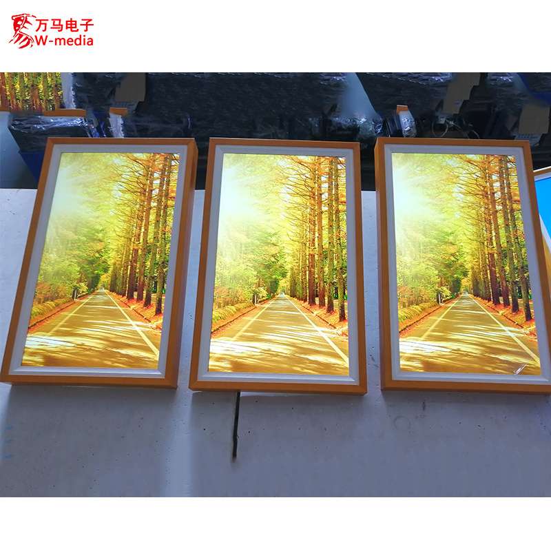 32寸电子相框 画框广告机外壳 整机厂家 BOE液晶画框触摸屏现货