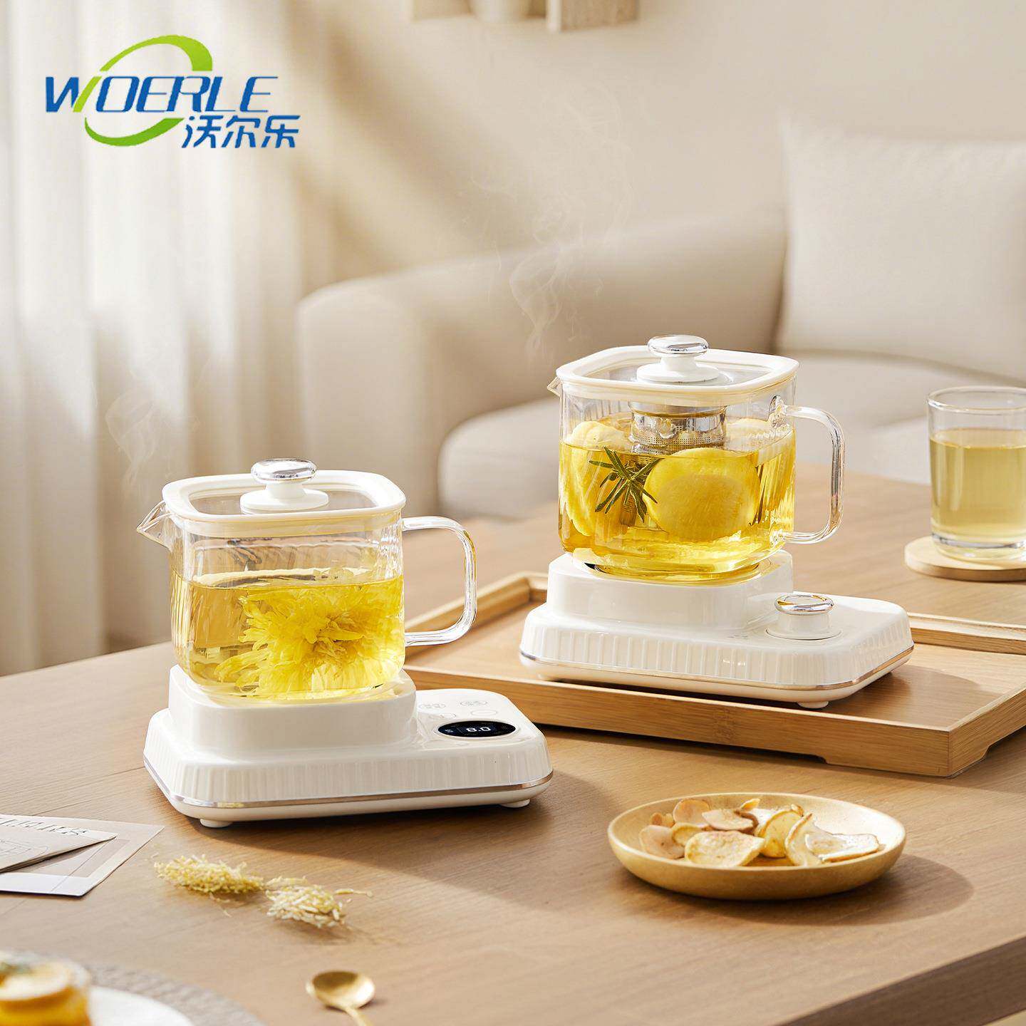 多功能智能家用养生壶炖煮一体恒温壶小型玻璃办公室烧水壶煮茶壶