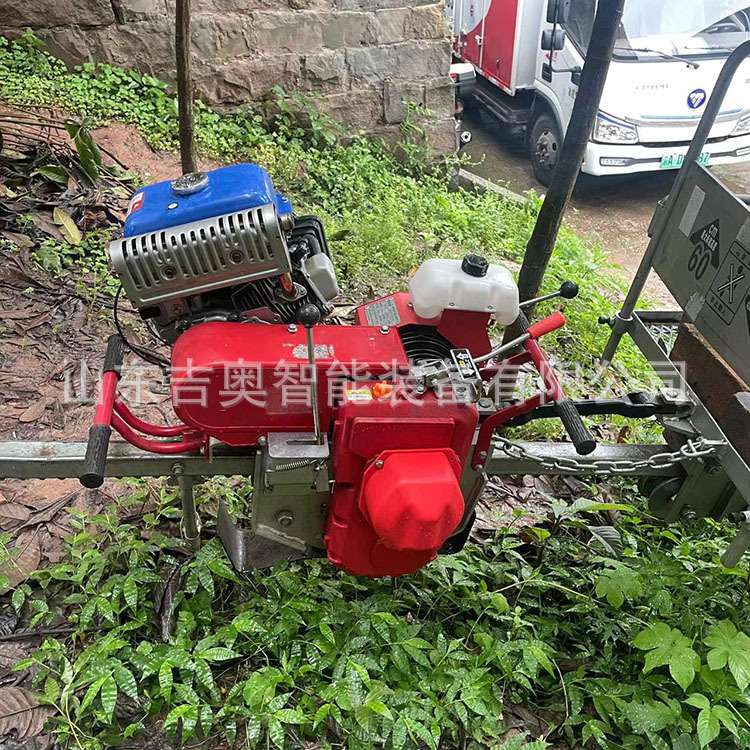 山地茶园果园爬坡静音小型搬运车自走式农用工地货物单轨运输车