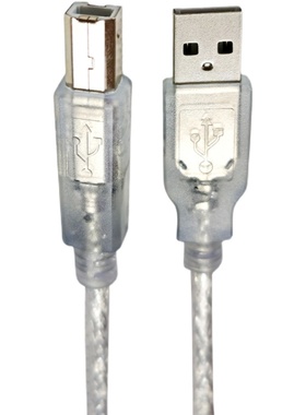 声卡电脑连接线 U艾肯nno客所思方形接口通用 电脑白色数据