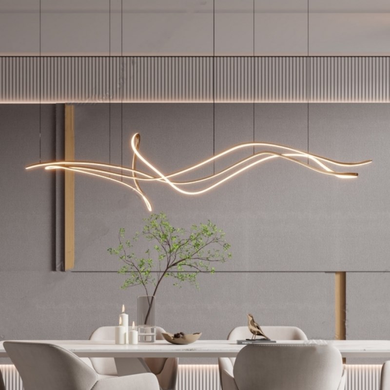 后现代设计师吊灯具餐厅酒店公司办公室前台吧台展厅样板间美容院