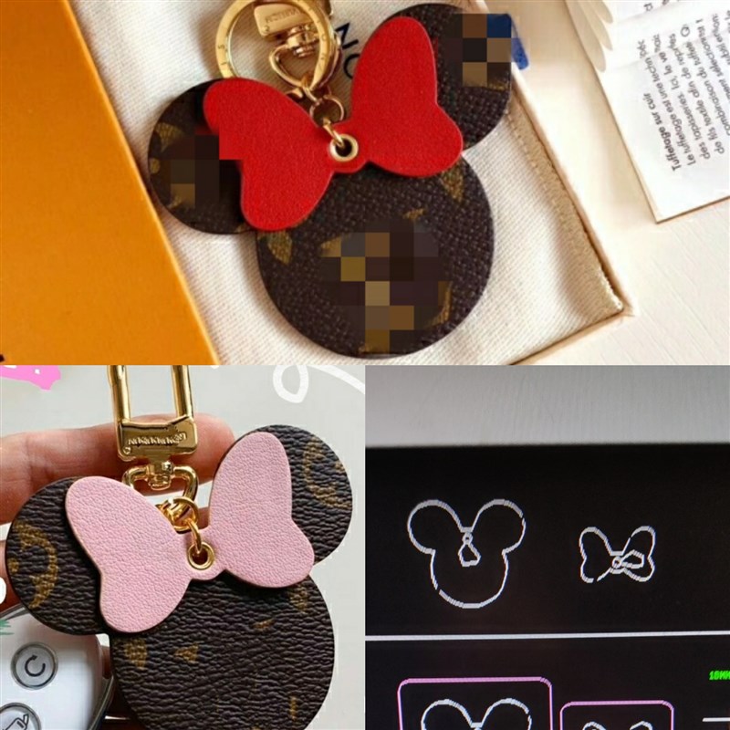 鼠年挂件刀模米奇挂件刀模手工皮具刀模激光刀模定做