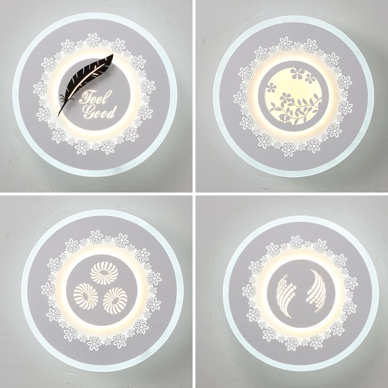 过道壁灯极简英伦客厅超亮创意楼梯背景墙现代可爱儿童房卧室床头