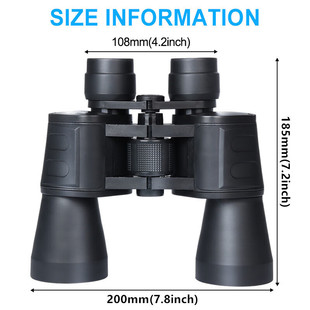 奥莱驰双筒望远镜10X50高倍高清户外旅行看演唱会体育比赛10倍