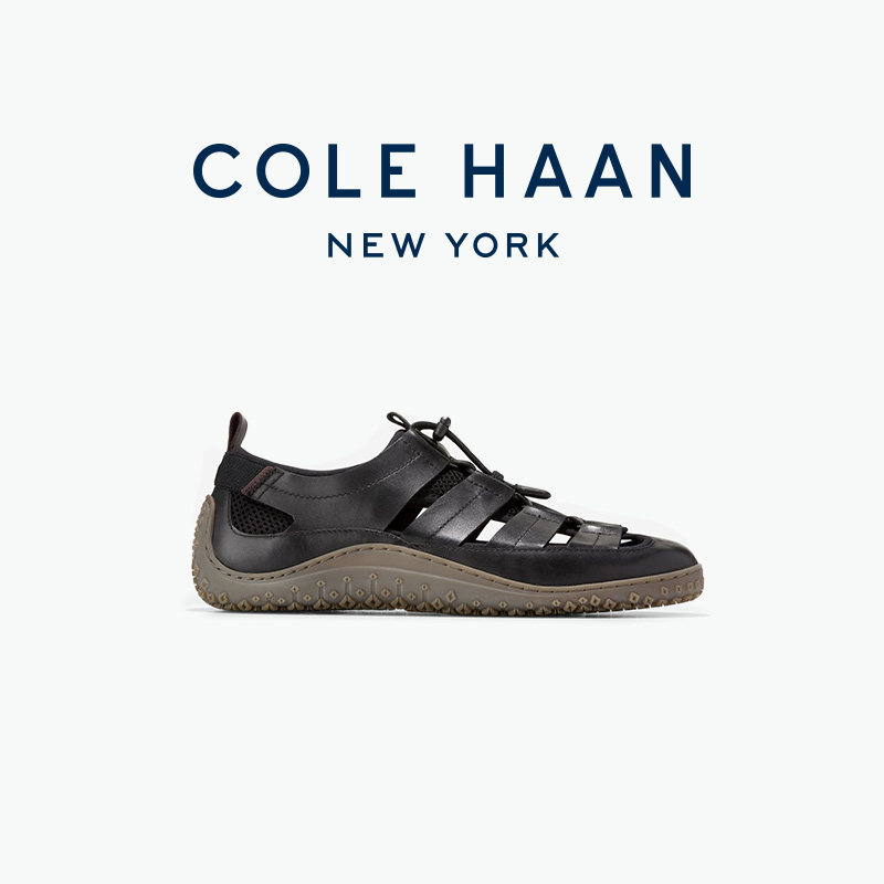 Cole Haan/歌涵 男士皮革休闲渔夫新款运动凉鞋男鞋C41910