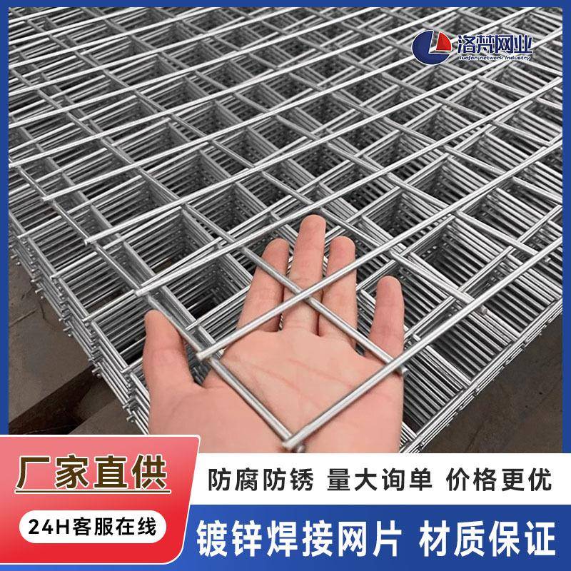 镀锌铁丝网电焊网片围栏小孔加粗狗笼低网养殖建筑钢筋网格网