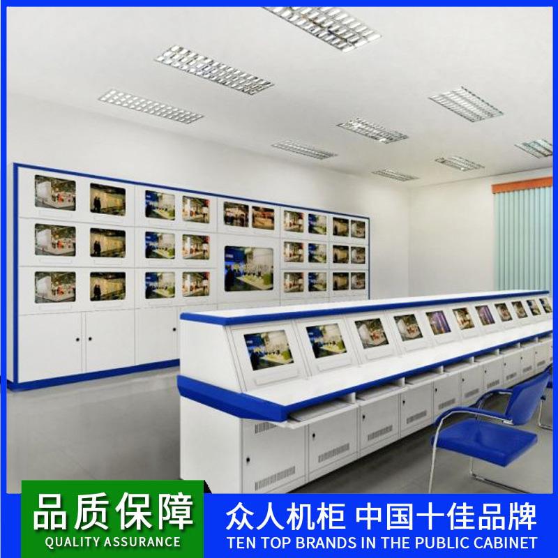 监控电视墙机柜监控系统机柜液晶拼接墙电视墙机柜厂家直供
