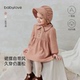 babylove女宝宝连衣裙春秋季 清仓 纯棉纱布娃娃领婴儿刺绣裙子