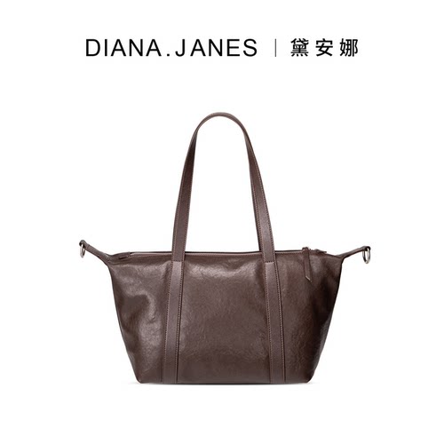 DJ黛安娜.珍妮丝 复古头层皮腋下包长手柄手提包女包包DJ2300-461