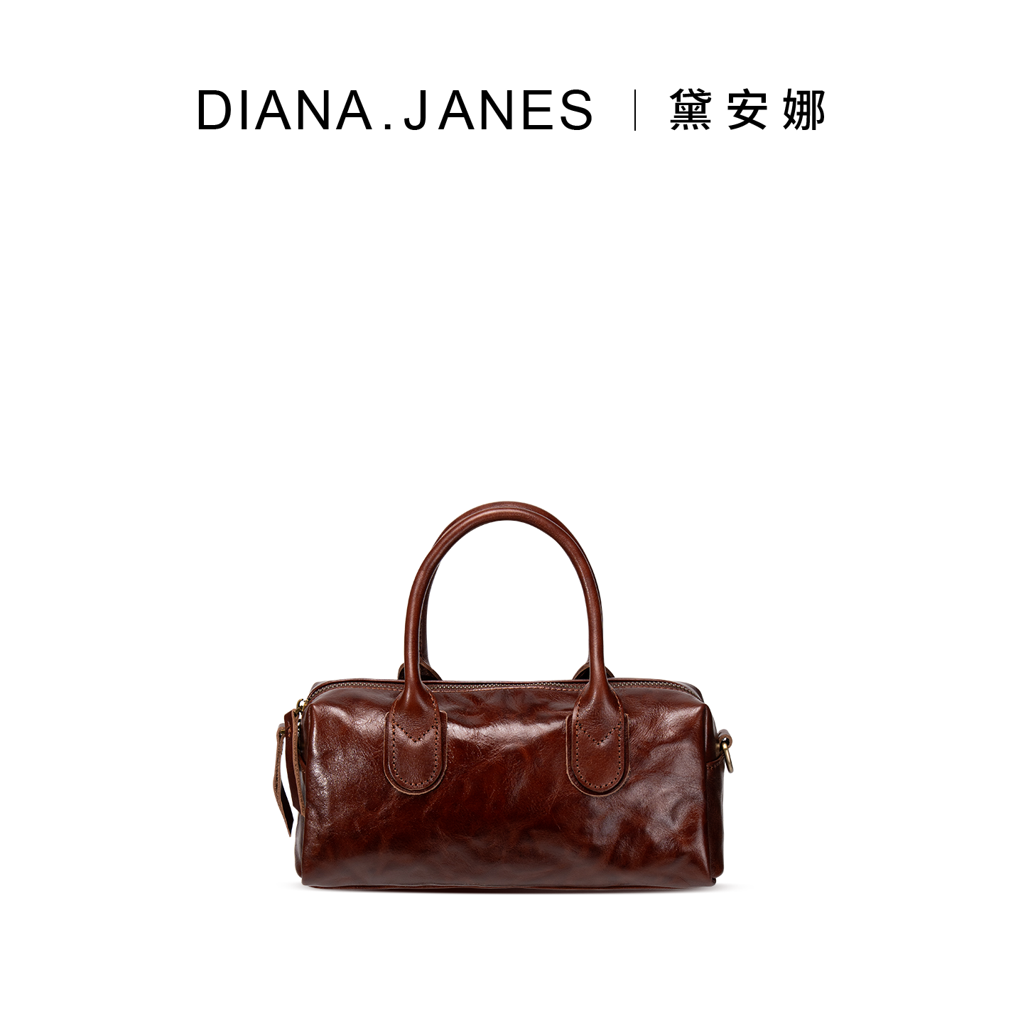 DJ黛安娜.珍妮丝 头层牛皮波士顿包女包包 12月15号上新限时8.8折