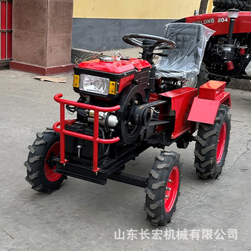 迷你型拖拉机小型12马力农用四驱拖拉机果园Q大棚农田轮式拖拉机