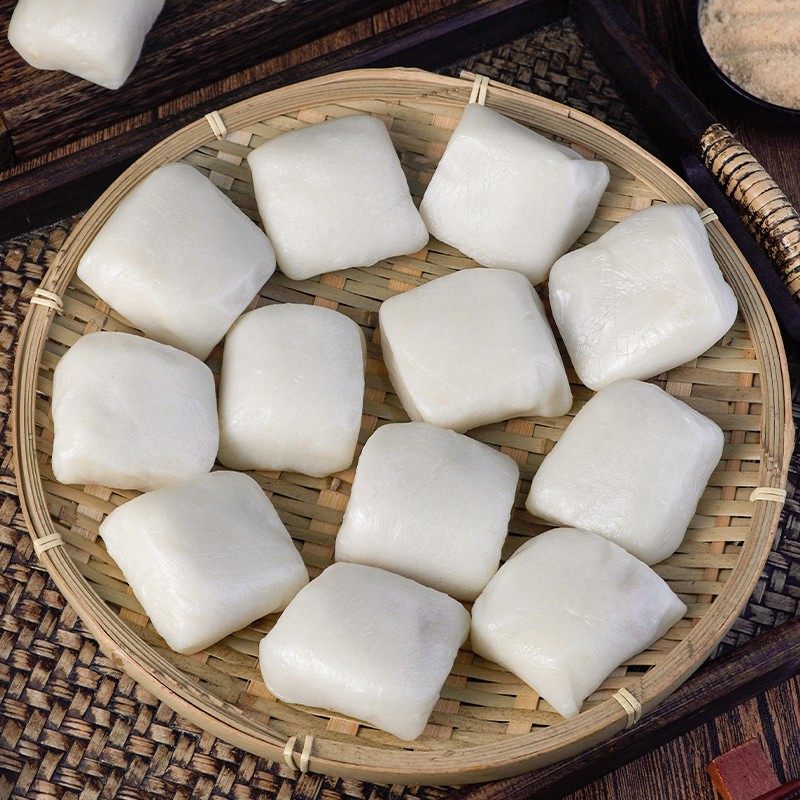 贵州毕节糍粑包豆腐糍粑包豆干折耳根麻辣味手工新鲜10个(500g)