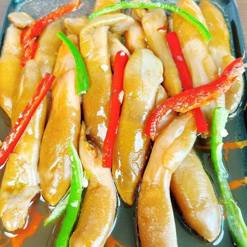「大连海鲜」凉拌蛏子王 凉拌竹蛏 大连特色美食 现做现发 顺丰