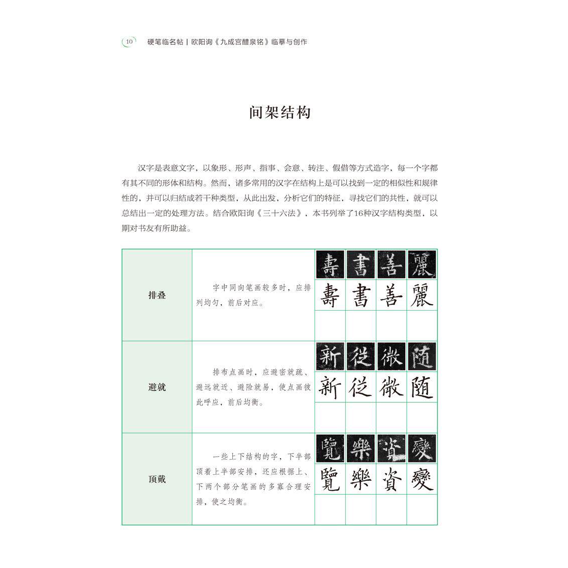 【可开票全新正版】硬笔临名帖  欧阳询九成宫醴泉铭临摹与创作9787540170752河南美术出版社司马武当