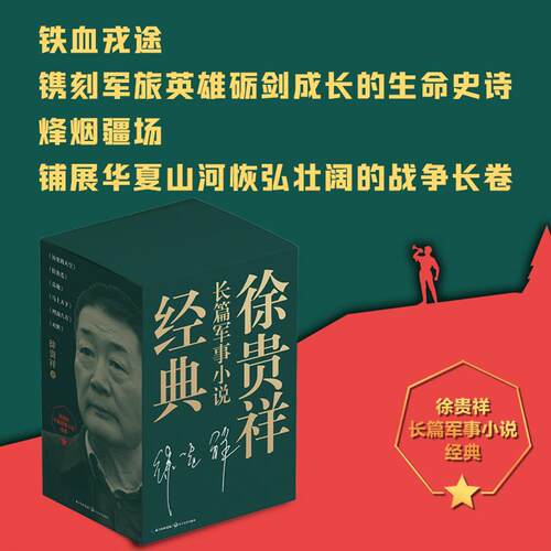 【可开票全新正版】徐贵祥长篇军事小说经典 套装共6册  历史的天空 特务连 马上天下 对阵 高地 四面八方  当当自营9787570245208