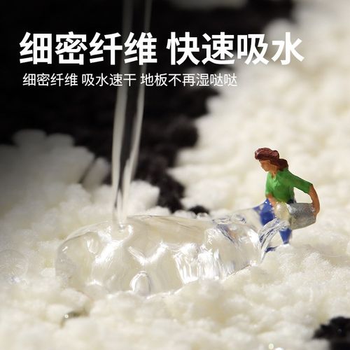 床边毯长条柔软地毯卧室in风少女床边毯地垫客厅儿童房间飘窗垫