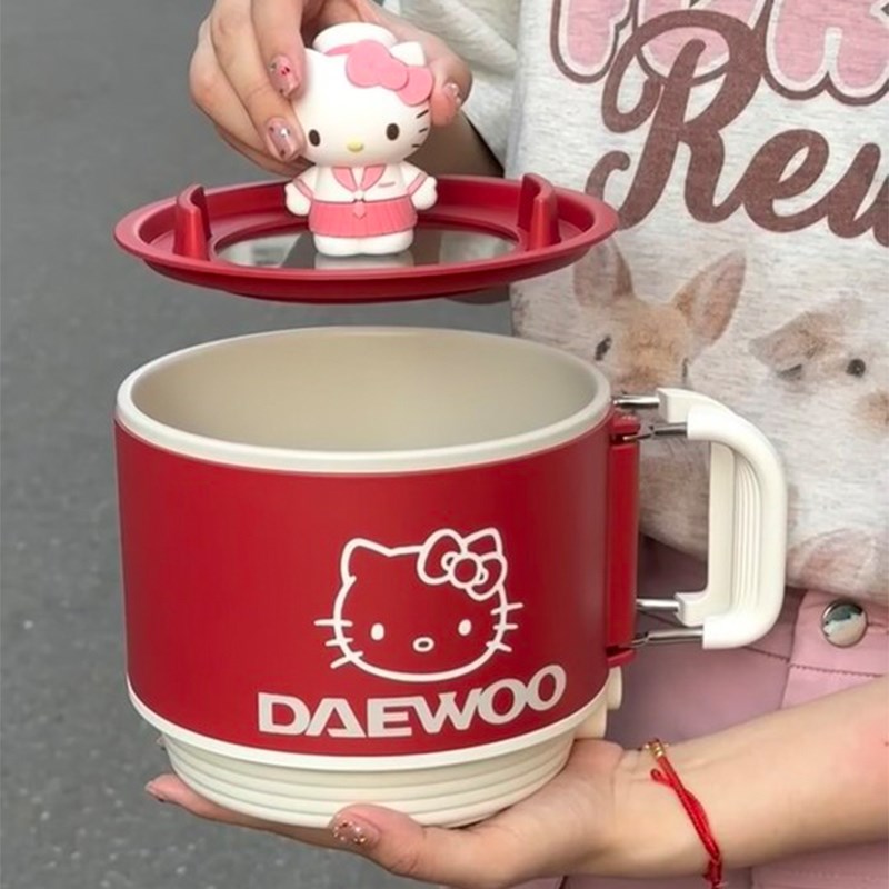 大宇电煮锅单人泡面锅宿舍学生多功能一人食家用迷你小型小煮锅