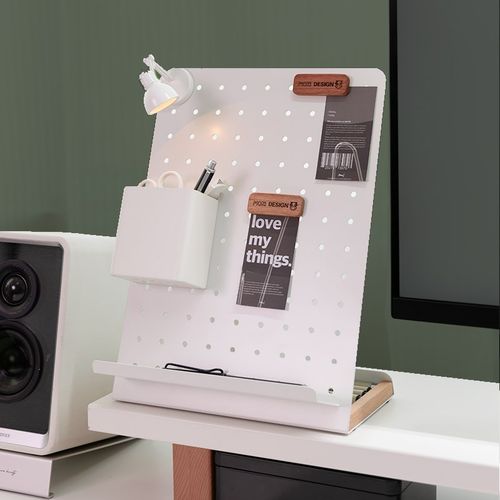 MOZI卯知文稿架平板书架文件夹纸支架打字夹办公室洞洞板阅书架