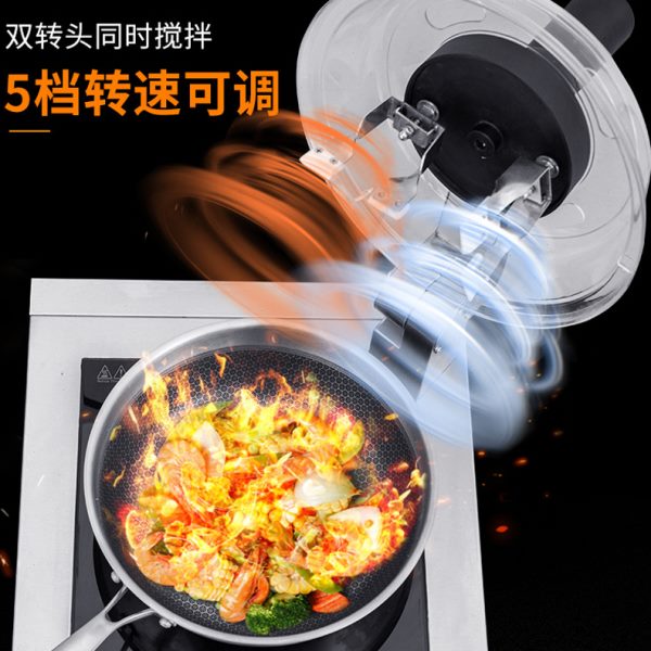赛米控炒菜机炒饭机连锁快餐店食堂自动炒菜机商用炒菜机厨房设备